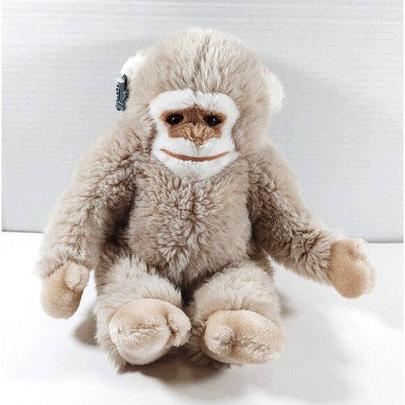 Applause Flat Face Monkey Plush 14" Stuffed Animal Vintage - Picture 1 of 5
